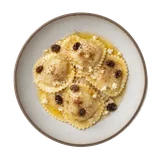 Cjarson on stoneware bowl with Butter, Cinnamon, Egg Pasta Sheets