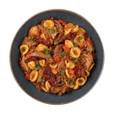 Agnello Ragu Lucano, plated