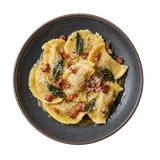 Casoncelli, plated
