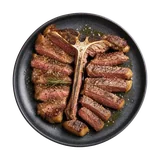 Fiorentina steak, plated