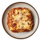 Lasagna, plated