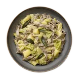 Pizzoccheri, plated