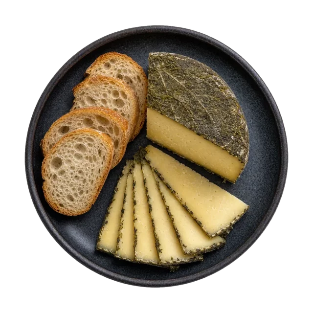Cornish Yarg, plated