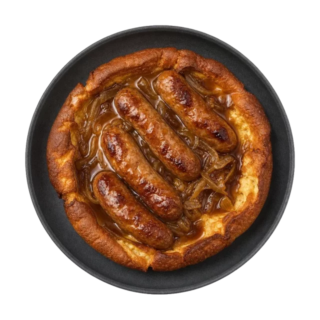 Toad in the Hole, plated