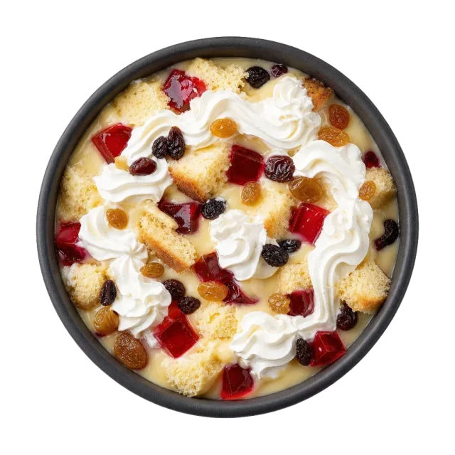 Trifle, plated