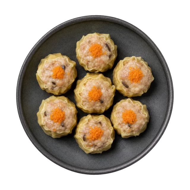 Siu mai, plated