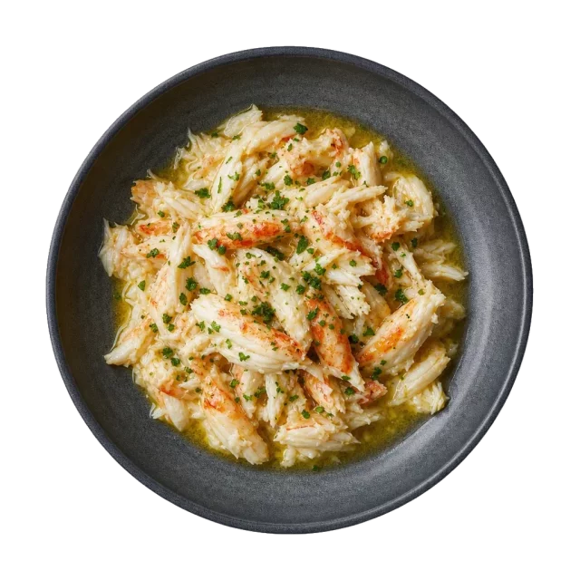 Crab, plated