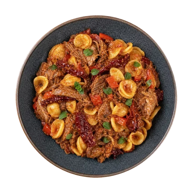 Agnello Ragu Lucano, plated