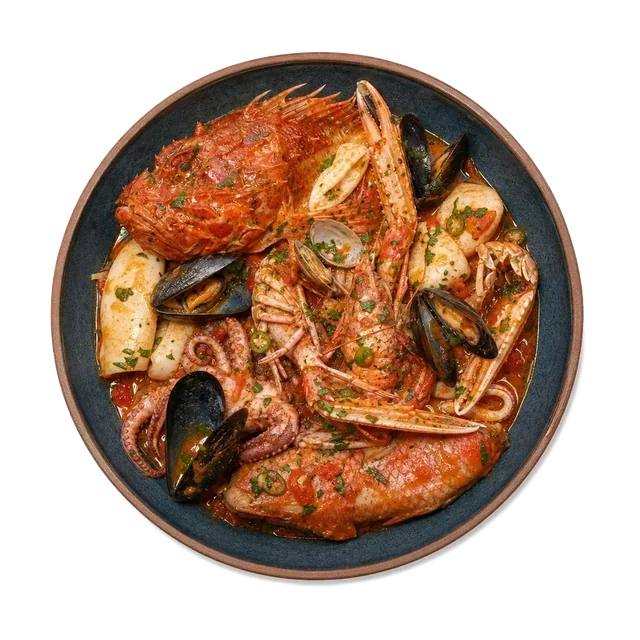 Brodetto alla Termolese, plated