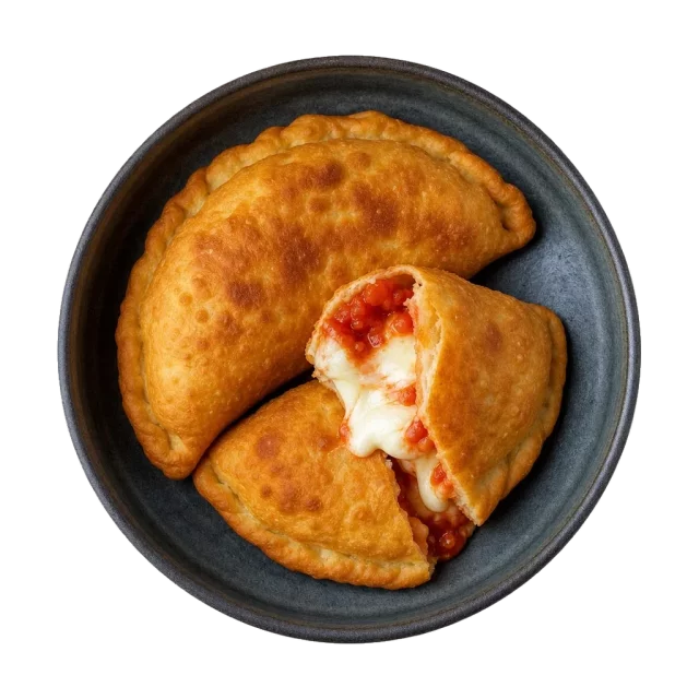 Panzerotti, plated