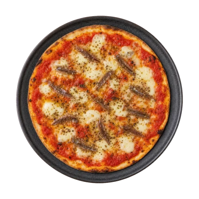 Pizza Romana, plated
