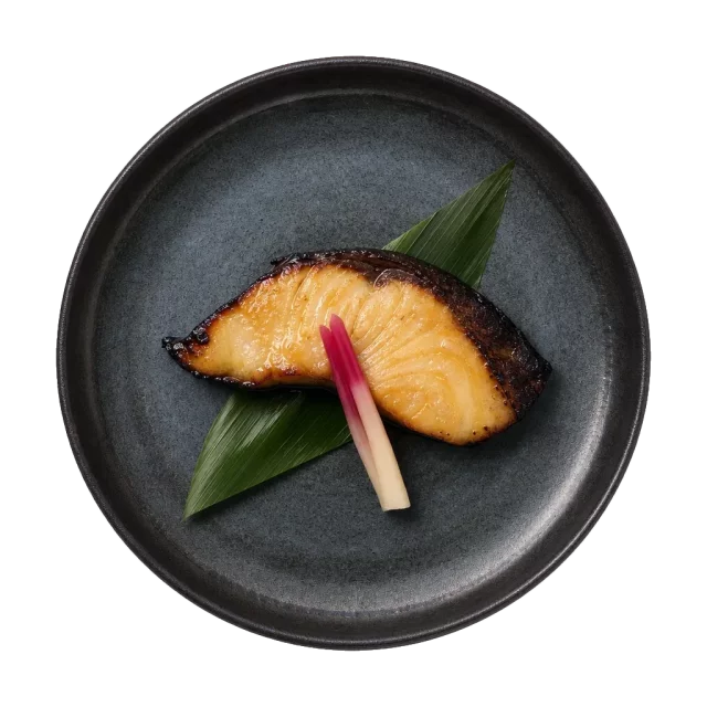 Miso Black Cod, plated