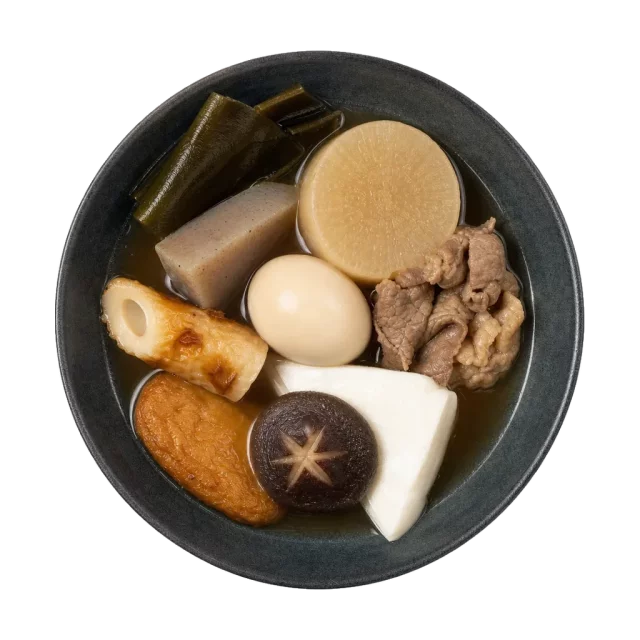 Oden, plated