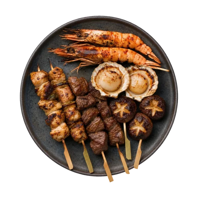 Robata, plated