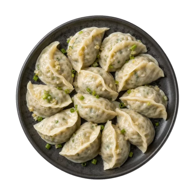 Mandu, plated