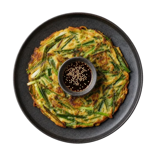 Pajeon, plated