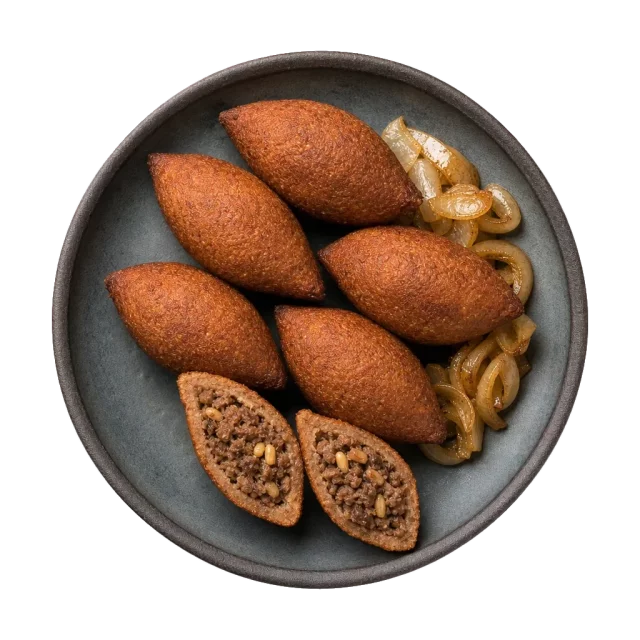 Kibbeh, plated