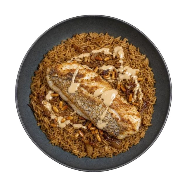 Sayadieh, plated