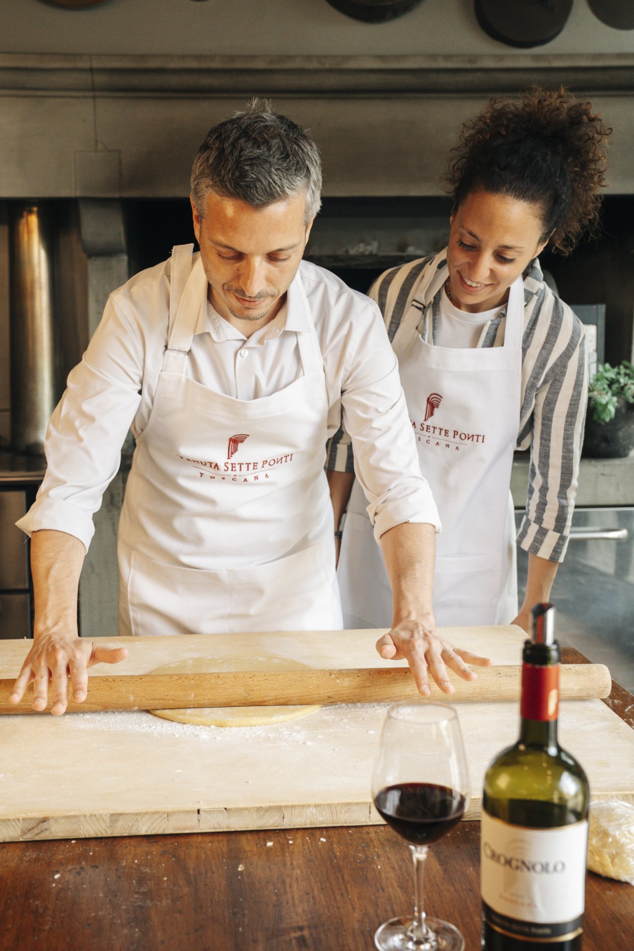 Cooking class at Villa Crognolo at Tenuta Sette Ponti