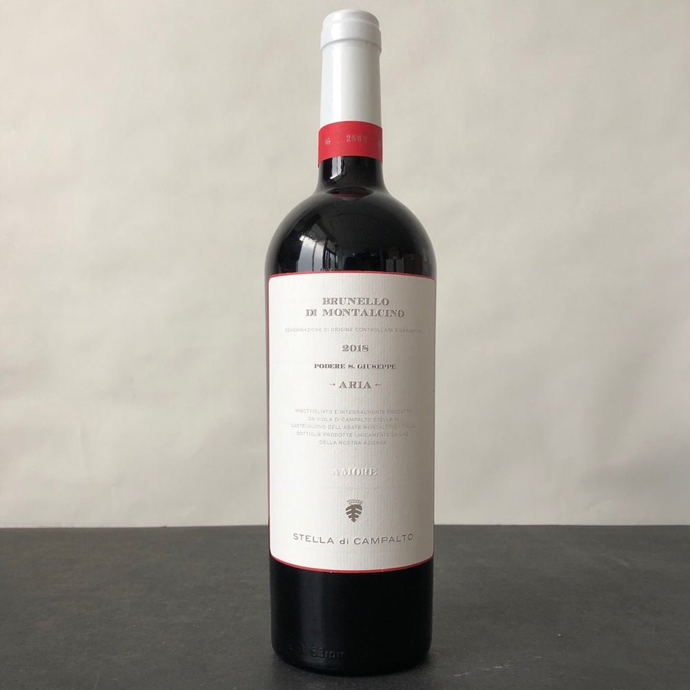 Stella di Campalto Brunello di Montalcino Aria Amore 2018 bottle