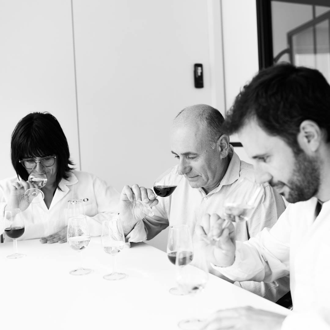 Tasting at the Enobottega shop at Toso