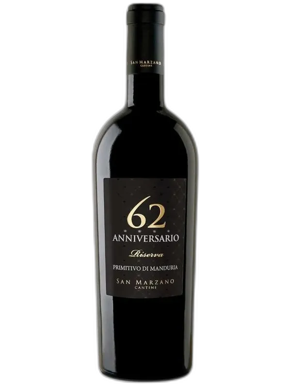 San Marzano San Marzano Anniversario 62 Primitivo Riserva 2019