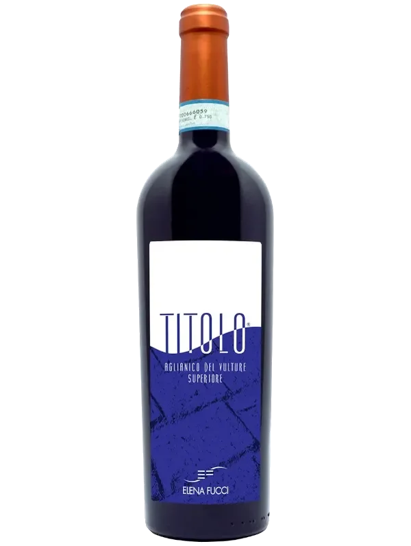 Aglianico del Vulture, Titolo, Superiore, Elena Fucci, Basilicata, Italy bottle