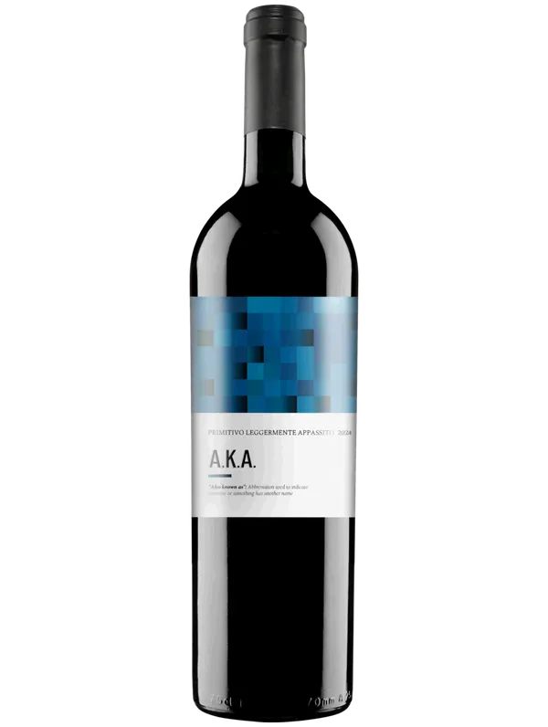 A.K.A. AKA Primitivo Leggermente Appassito A.K.A. 2024