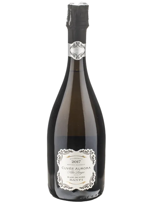 Banfi Alta Langa DOCG Blanc de Noirs Pas Dos&eacute; Cuv&eacute;e Aurora Banfi 2017