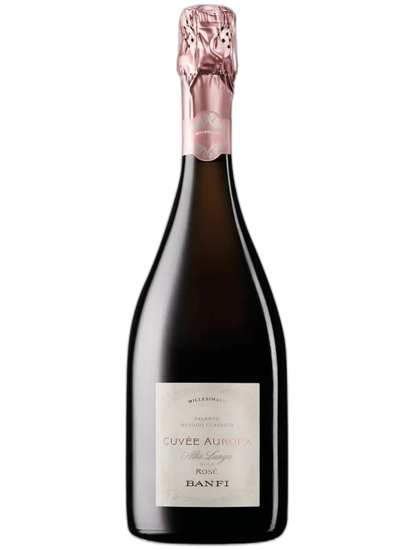 Banfi Alta Langa DOCG Extra Brut Cuv&eacute;e Aurora Ros&eacute; Banfi 2021