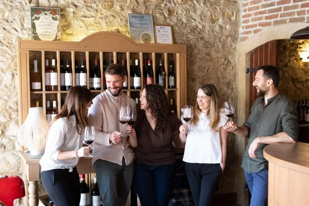 Tasting of Amarone and Valpolicella Classics at Brunelli Winery at Azienda Agricola Brunelli Luigi