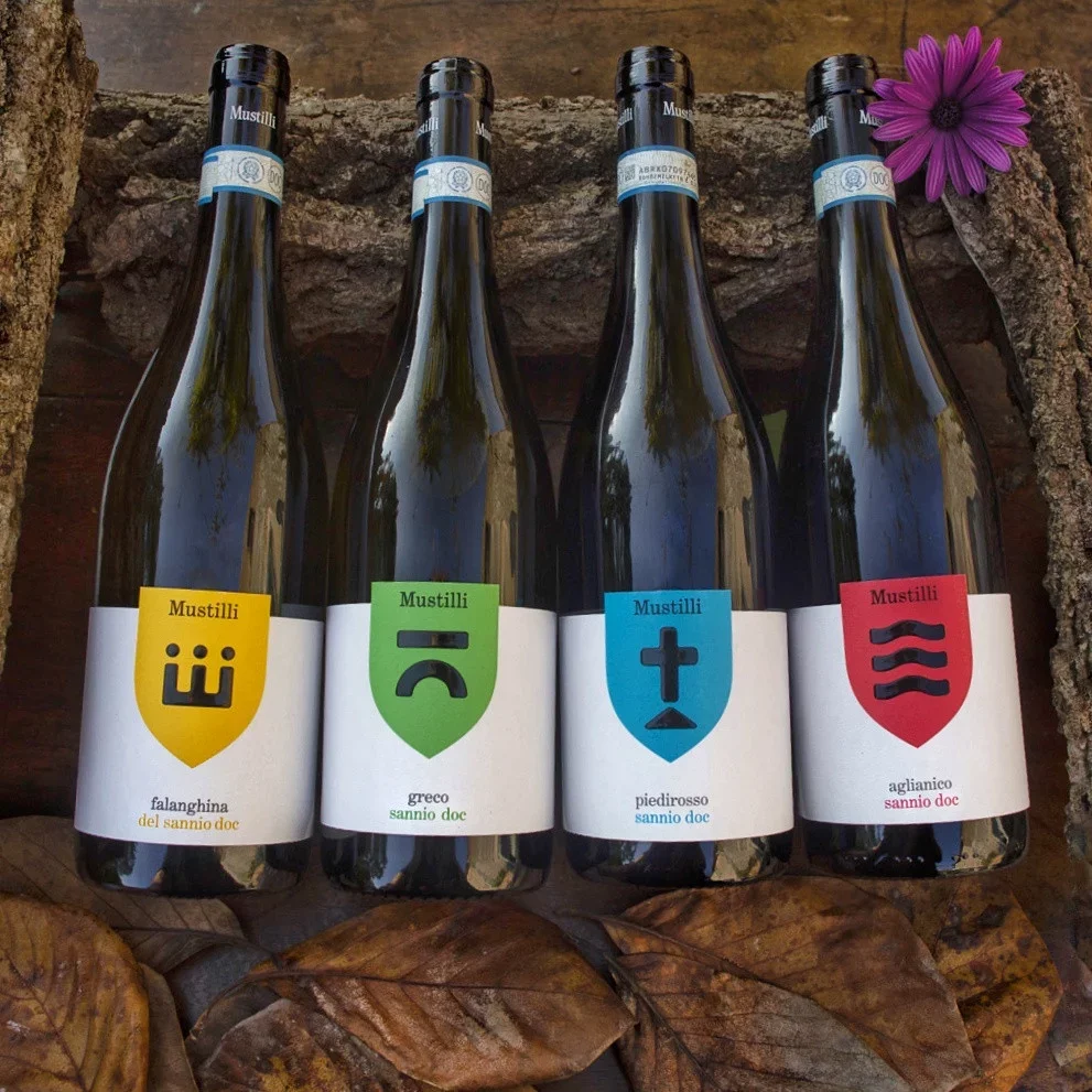 Tasting of 2 Classic Wines at Cantine Mustilli at Azienda Agricola Mustilli