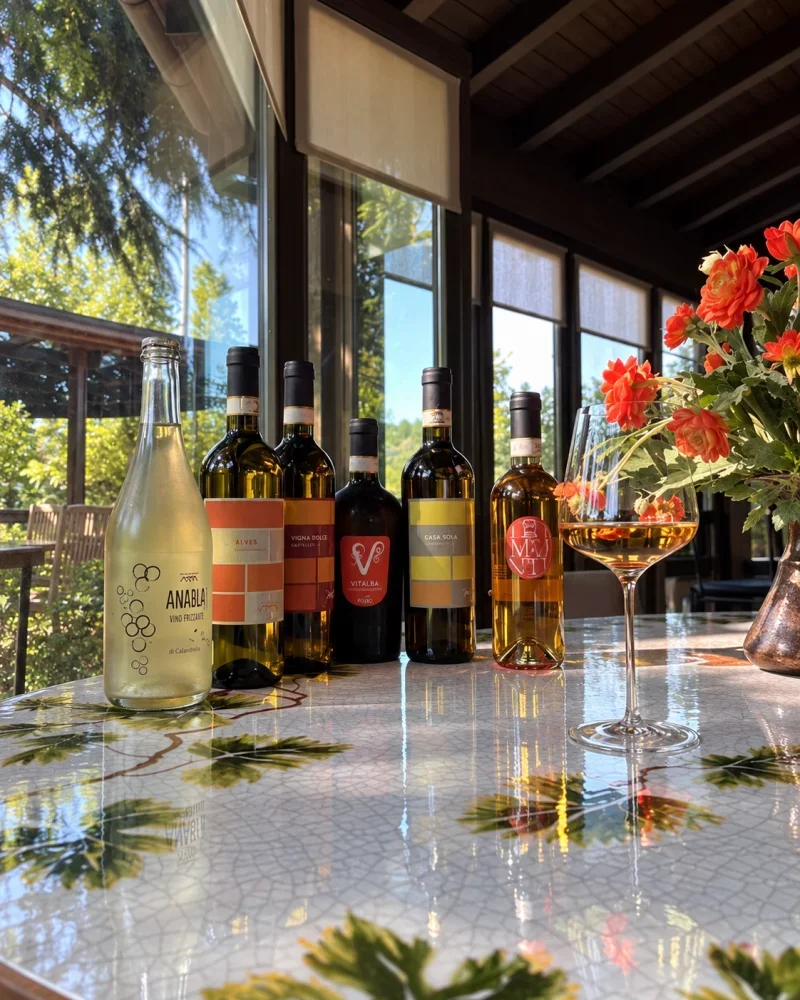 Albana Wine Tasting with Romagna Breads at Tre Monti in Imola at Azienda Agricola Tre Monti