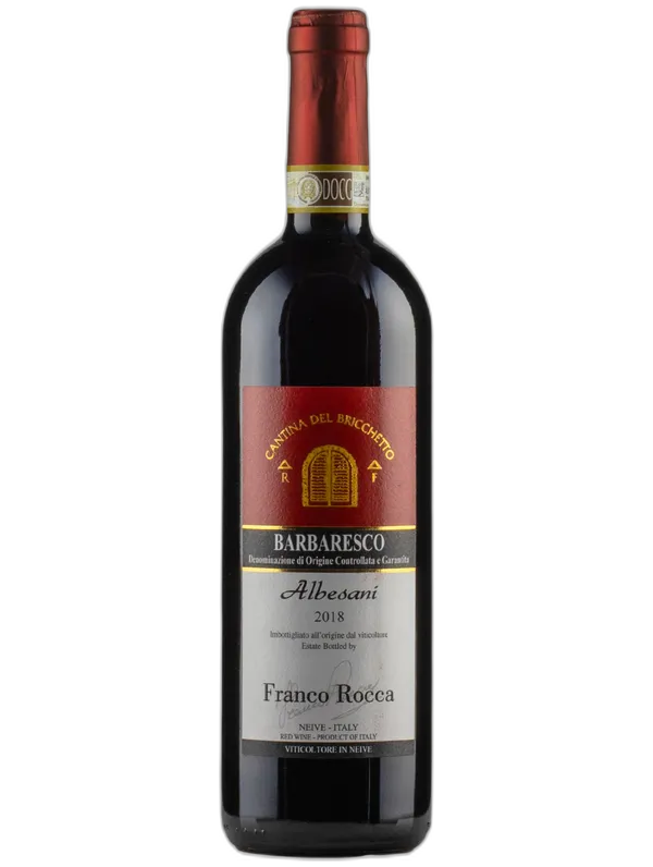 Franco Rocca Barbaresco Albesani Franco Rocca 2018