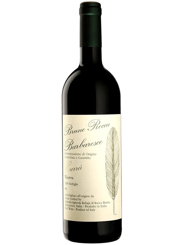 Bruno Rocca Barbaresco Curr&agrave; Riserva 2020