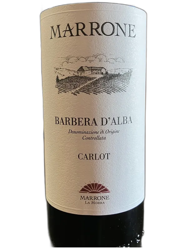 Barbera d Alba DOC Carlot Agricola Marrone 2023