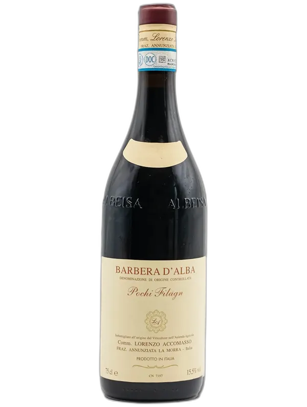 Accomasso Barbera d'Alba DOC Pochi Fil&agrave;gn Accomasso 2021
