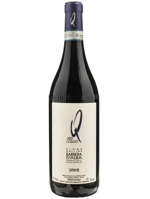 Azienda Vinicola Ugo Lequio Barbera d'Alba Superiore DOC Vigna Gallina Ugo Lequio 2019