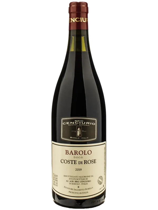 Bric Cenciurio Barolo DOCG Cencurio Coste di Rose Bric Cenciurio 2019