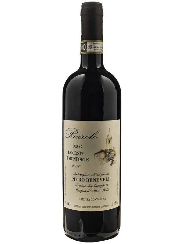 Piero Benevelli Barolo DOCG Le Coste di Monforte Piero Benevelli 2020