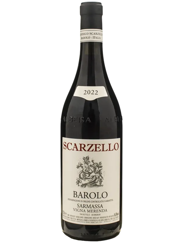 Scarzello Barolo DOCG Sarmassa Vigna Merenda Scarzello 2022