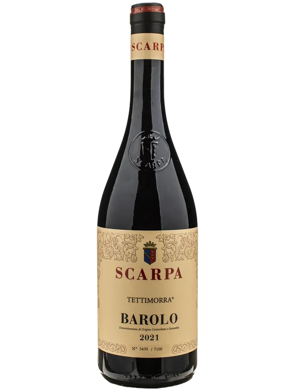 Scarpa Barolo DOCG Tettimorra Antica Casa Vinicola Scarpa 2021