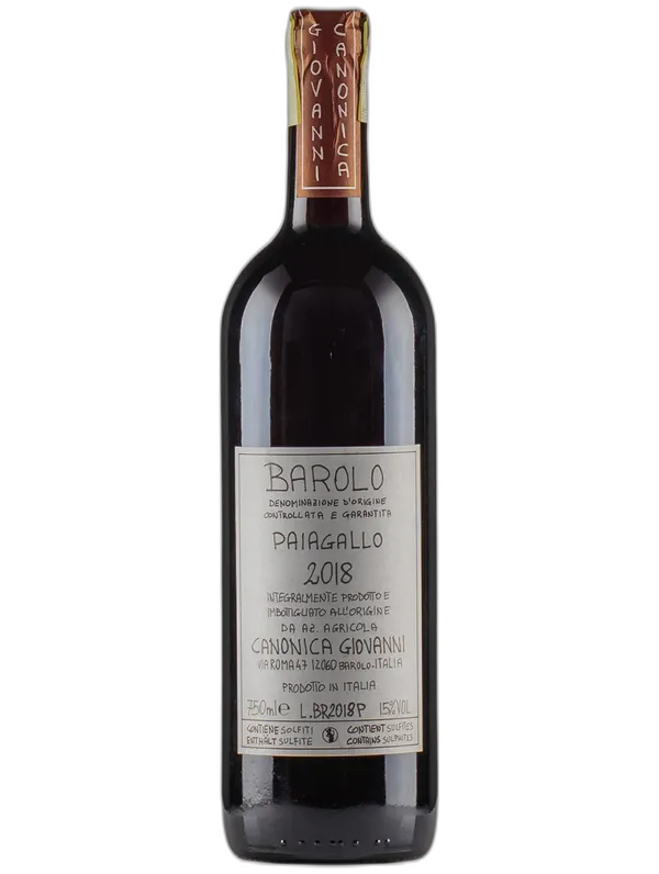 Barolo Paiagallo Giovanni Canonica 2018