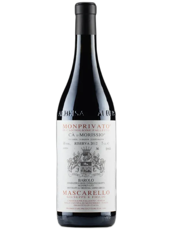 Giuseppe Mascarello e Figlio Barolo Riserva Monprivato Ca d`Morissio Mascarello 2012