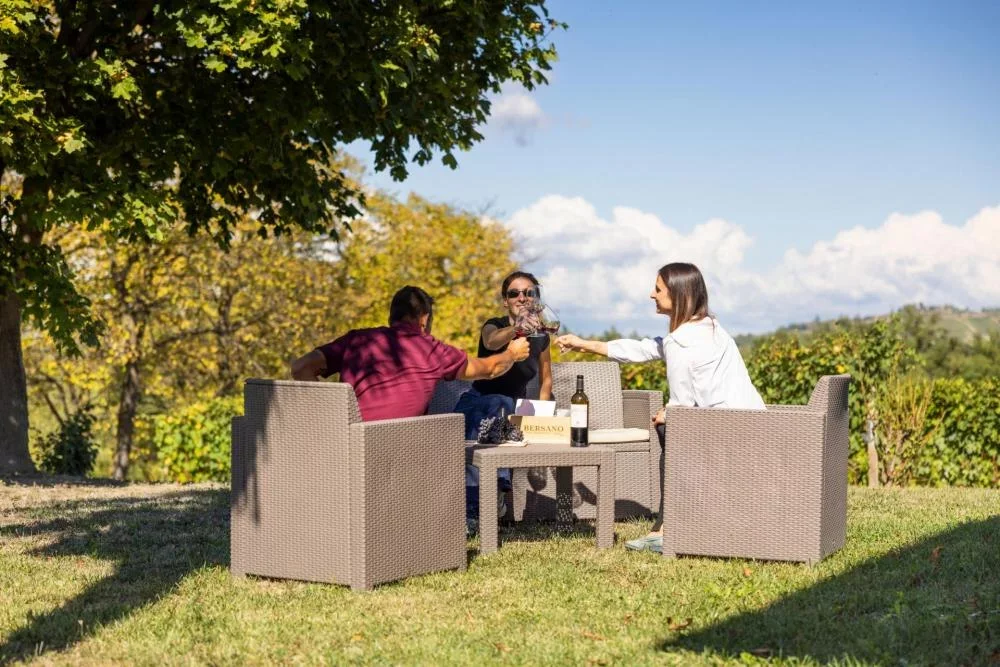 A TASTE OF MONFERRATO with a View of Langhe Vineyards at Cascina Badarina at Bersano