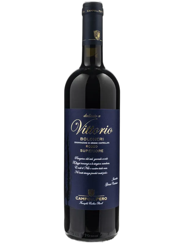 Campo al Pero Bolgheri Rosso Superiore DOC Dedicato a Vittorio Campo al Pero 2019