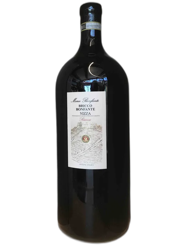Bricco Bonfante Nizza Riserva Marco Bonfante 6lt. Mathusalem Wooden Box