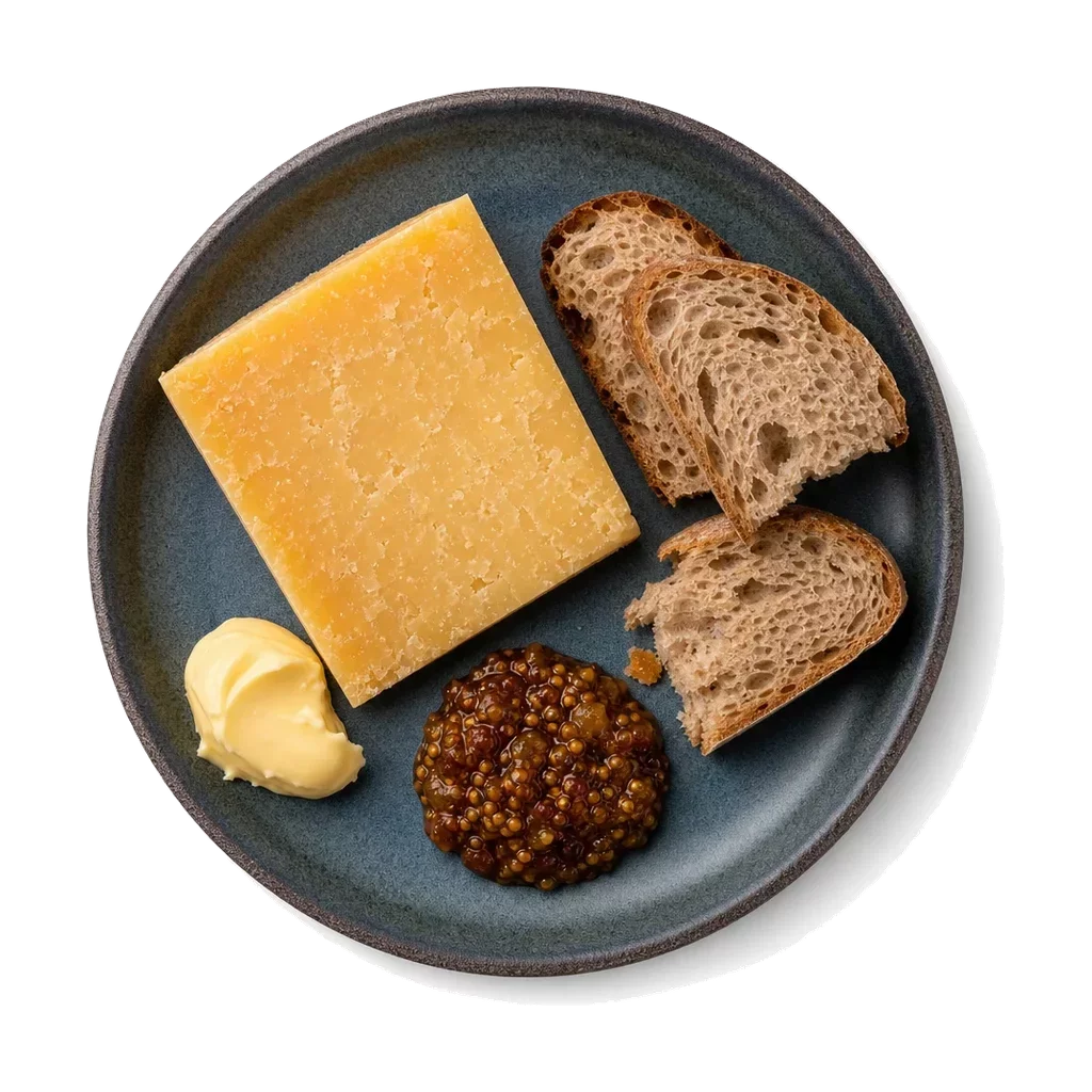 Strong cheddar cheese