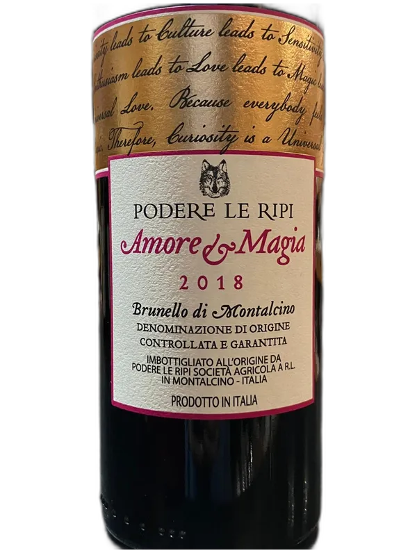 Podere Le Ripi Brunello di Montalcino Amore e Magia Podere Le Ripi 2018