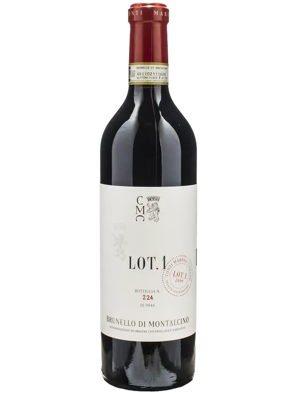 Conti Marone Cinzano Brunello di Montalcino DOCG LOT.1 Conti Marone Cinzano 2019